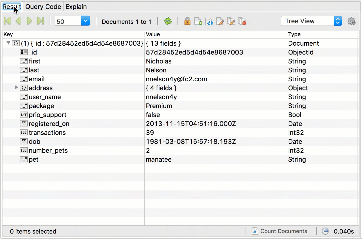 Sql To Mongodb Mapping Chart