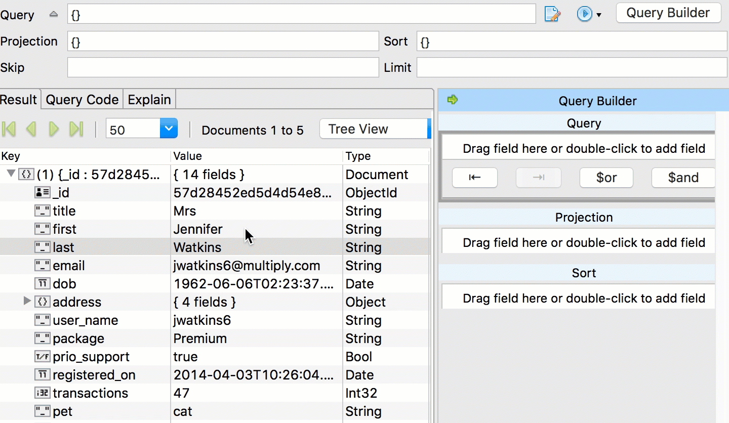 Sql To Mongodb Mapping Chart