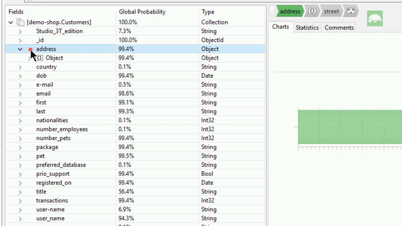 Check & Fix MongoDB Schema With Schema Explorer | Studio 3T