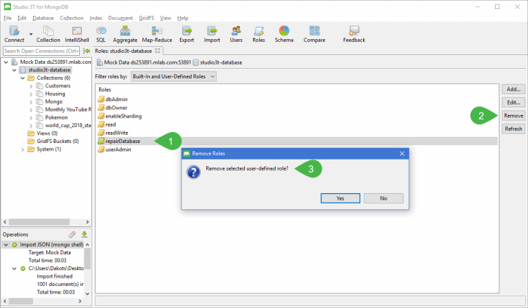 mongodb grant readwrite