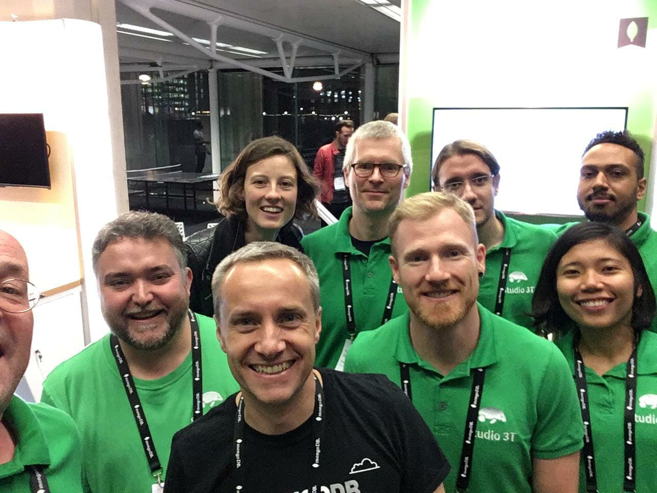 Part of the Studio 3T team at MongoDB Europe 2018