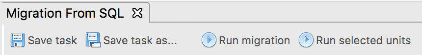 Choose Run selected units from the toolbar