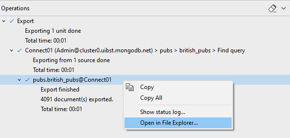 open file explorer