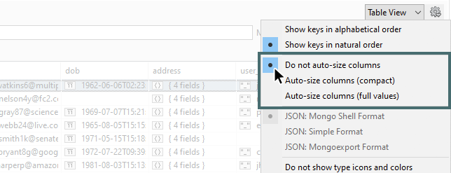 Auto-size column widths in Table View