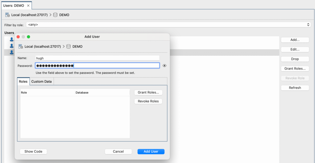 Add users to Studio 3T