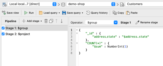 Click on Save view while in View Editor