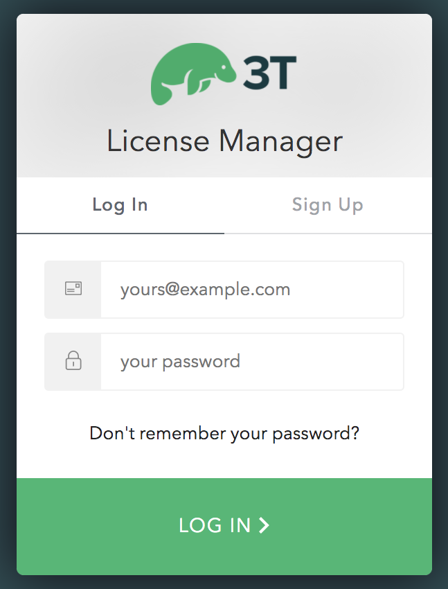 3T License Manager