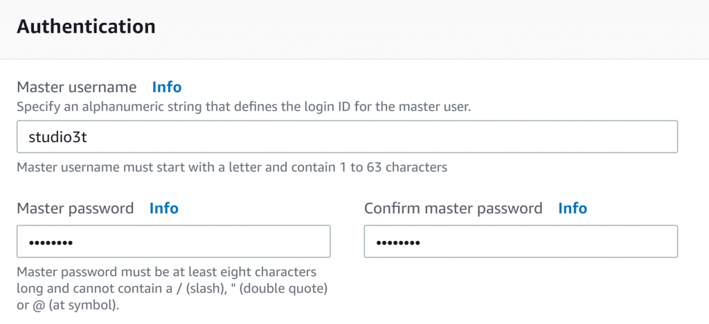 cluster authentication