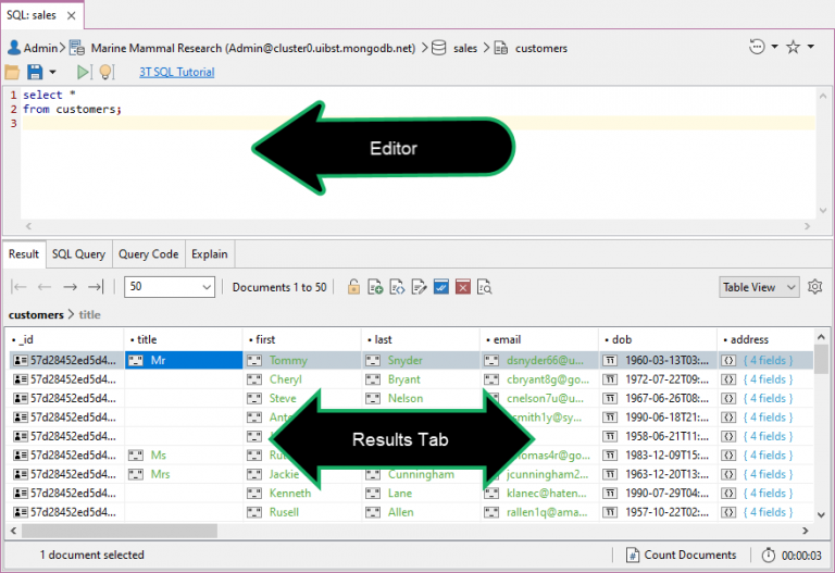 Query MongoDB with SQL (GROUP BY, DISTINCT, JOINS & More)