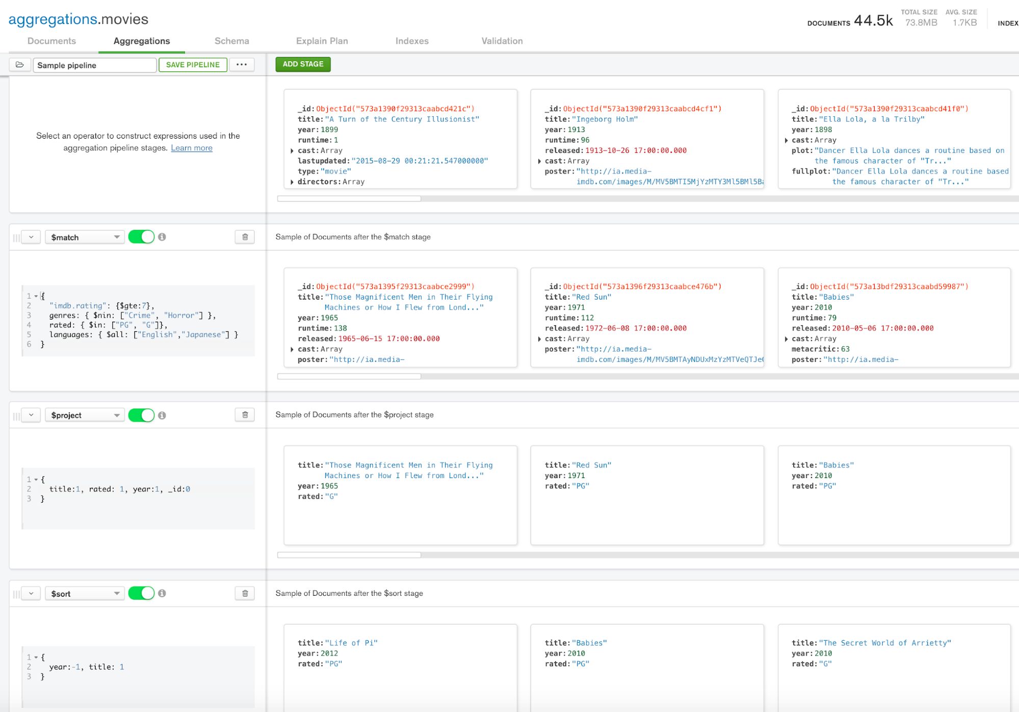 3 Best MongoDB Aggregation Pipeline Builders Studio 3T