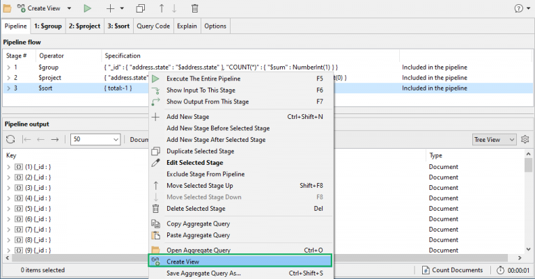 How to Create a MongoDB View | Studio 3T