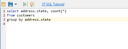 SQL query with a COUNT aggregate function