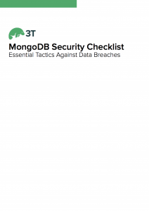 MongoDB security checklist whitepaper