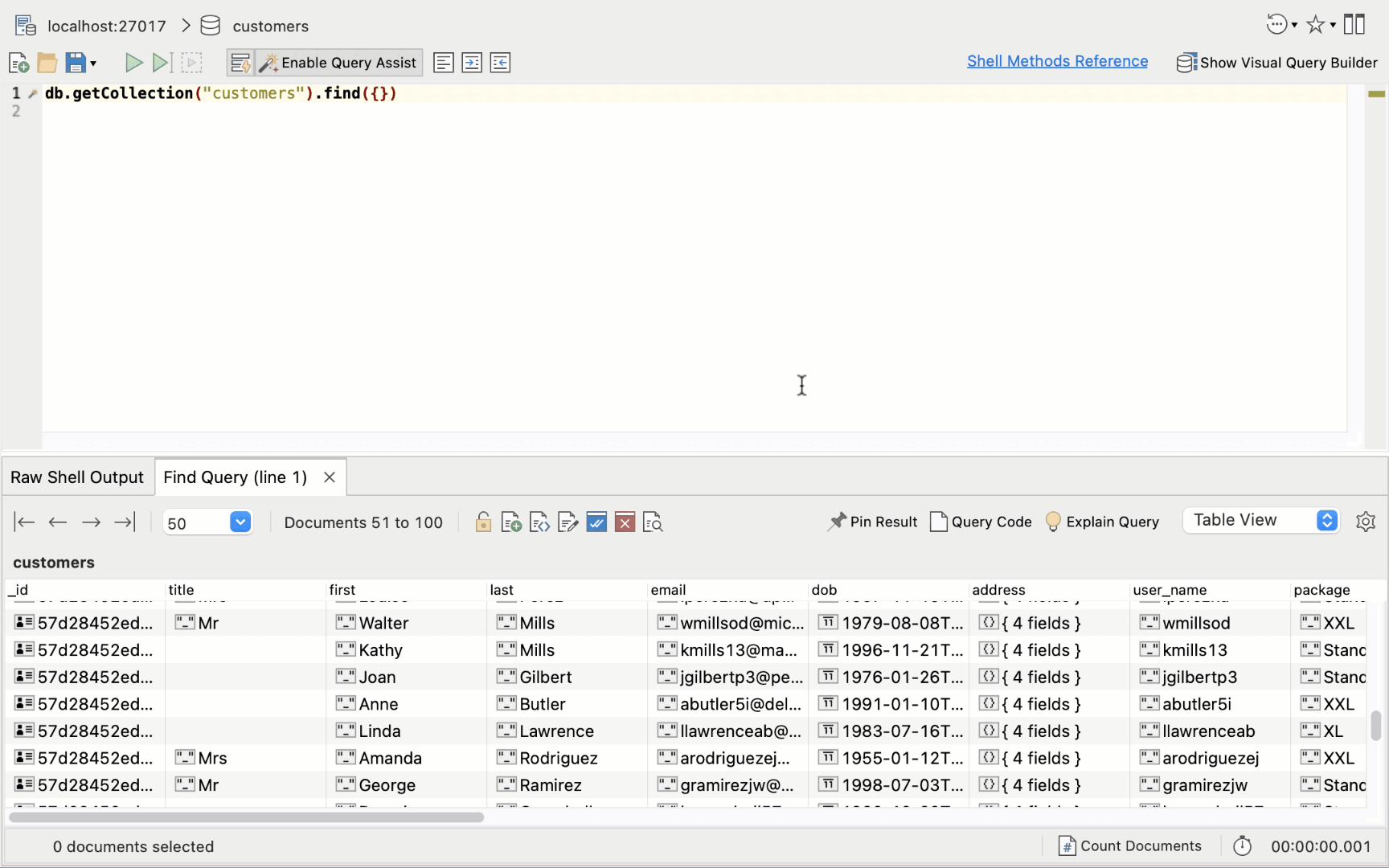 IntelliShell and VQB
