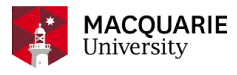 Macquarie University logo