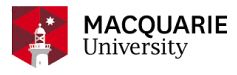 Macquarie University logo