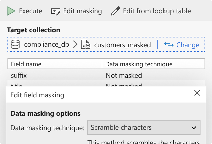 Mask MongoDB Data – Data Masking for MongoDB