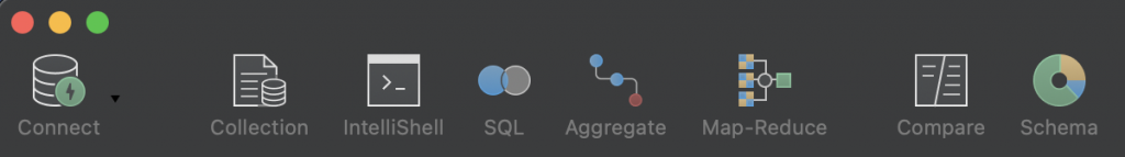 MongoDB Charts - Toolbar SQL