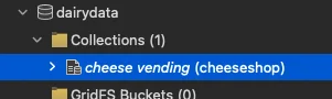 How a Studio 3T Metadata alias appears in the connection tree