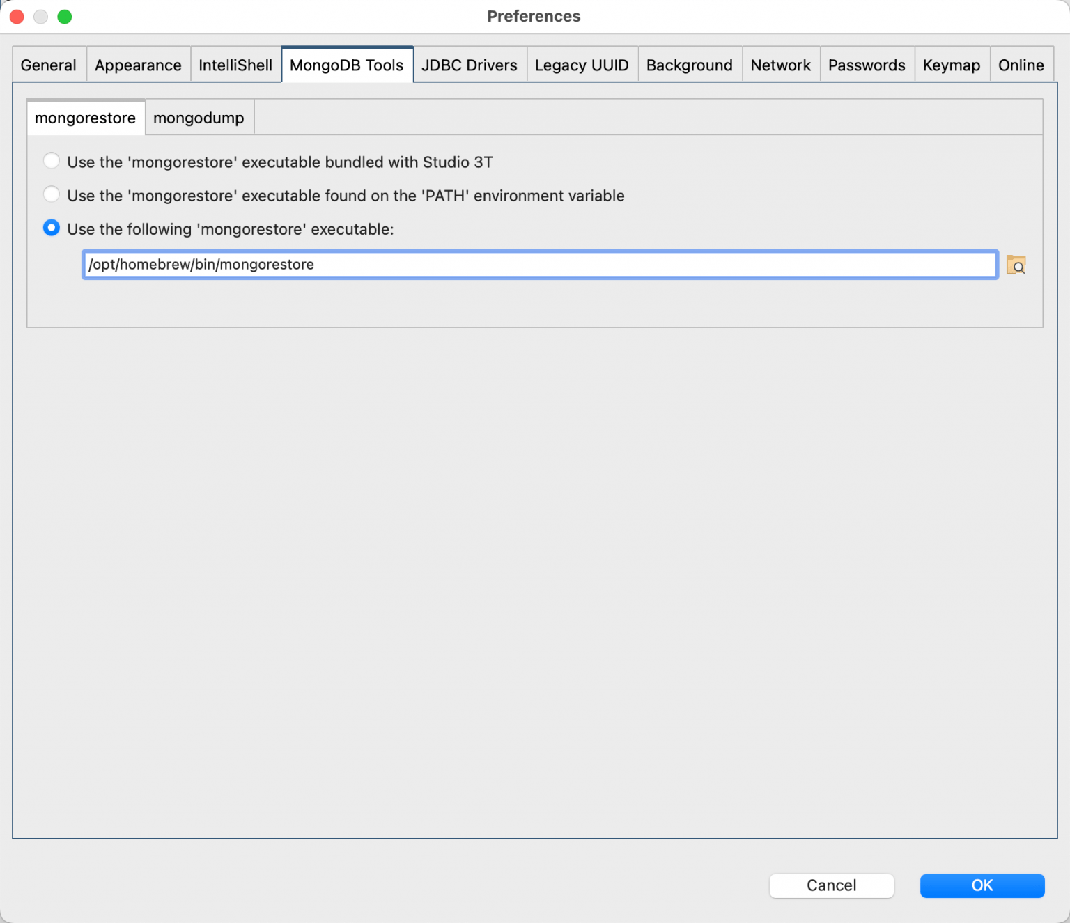 configure-mongodump-mongorestore-mongo-shell-executable-files