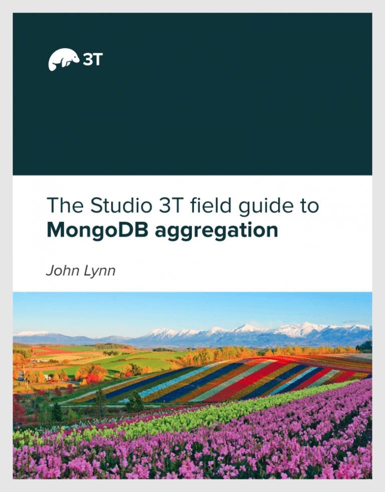 The Studio 3T Field Guide To MongoDB Aggregation | Studio 3T