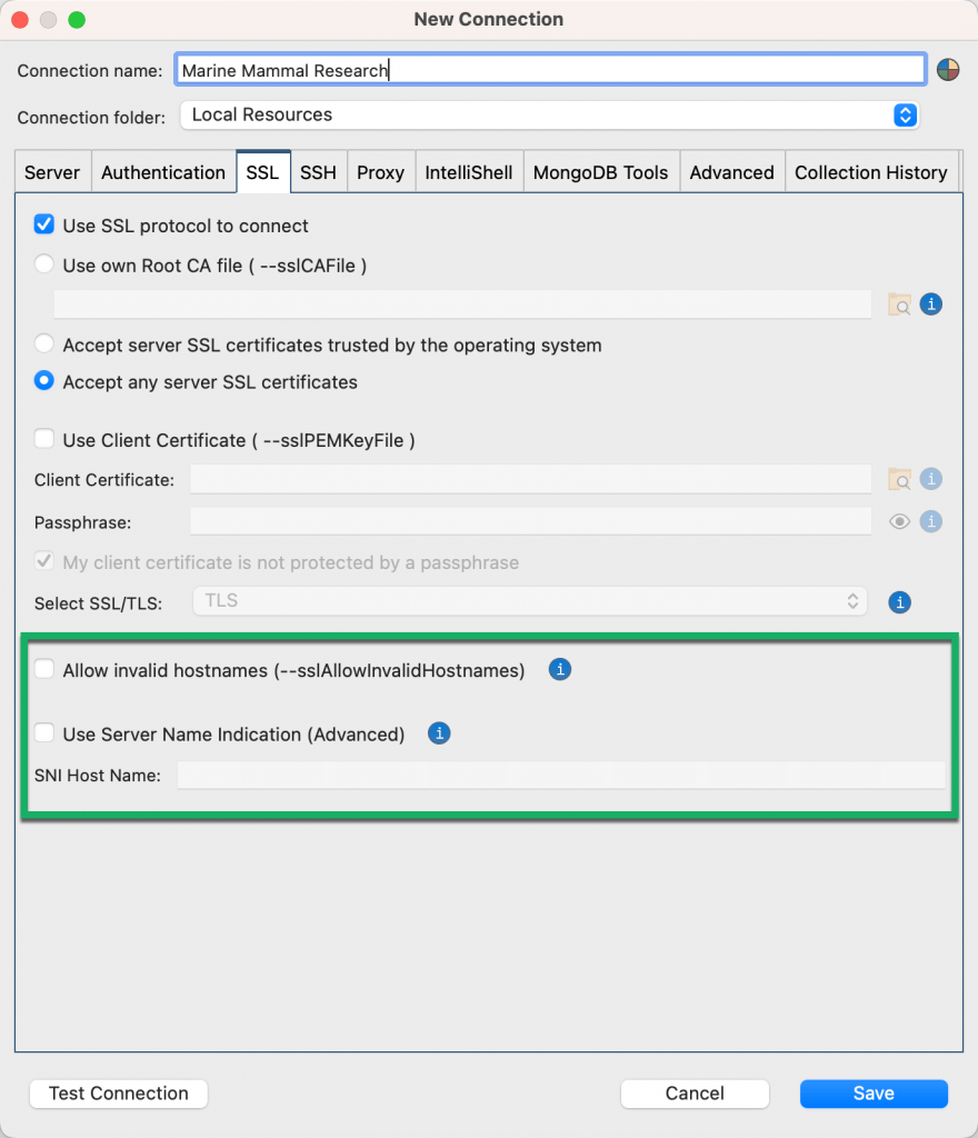 Configure other SSL settings