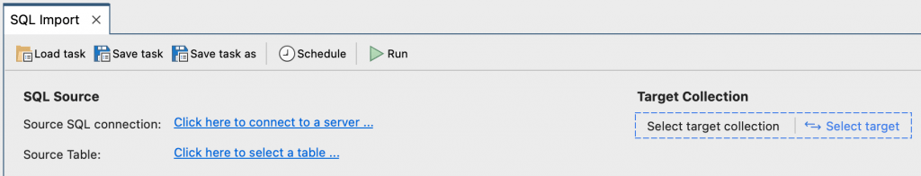 Configure the SQL connections