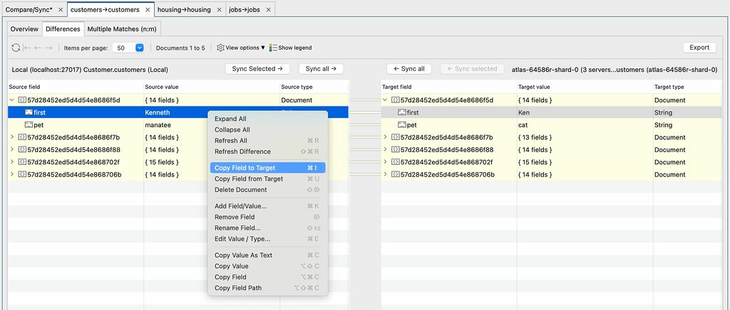 Copy field to target makes a sync job from source to target collections a breeze