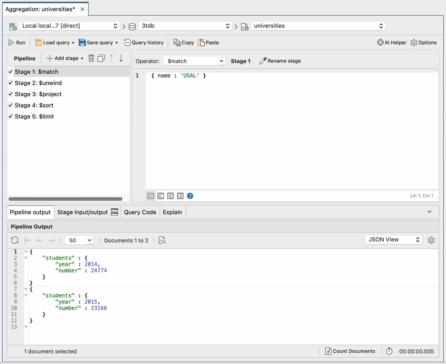 Mongodb Aggregation Tutorial Con Ejemplos Y Ejercicios Studio T