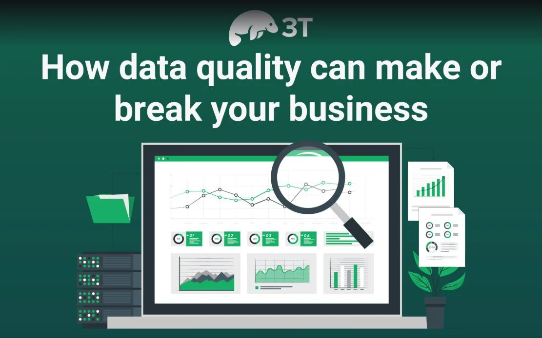 How data quality can make or break your business infographic